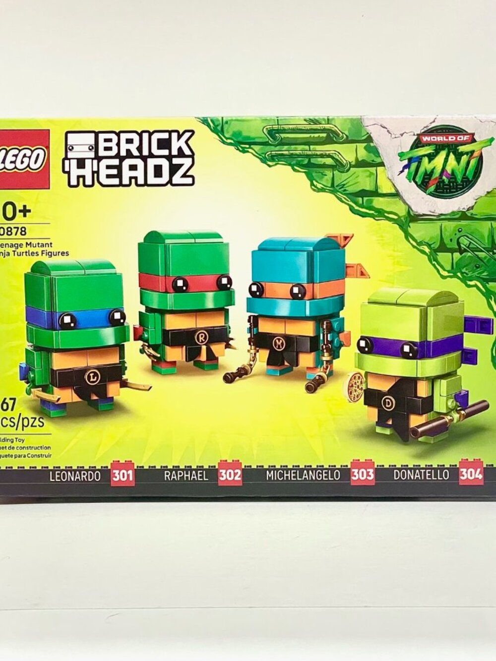 LEGO 40878 Teenage Mutant Ninja Turtles Brickheadz NIB New IN HAND